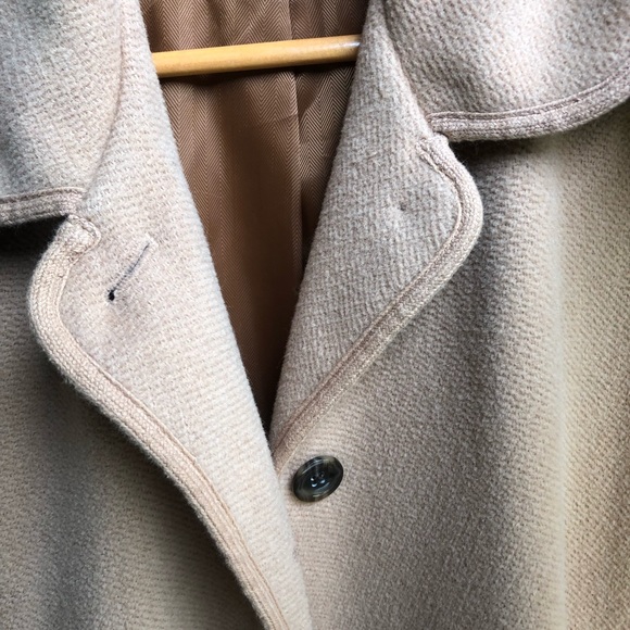 Stunning Lands’ End camel angora wool cape L-XL - Picture 6 of 6